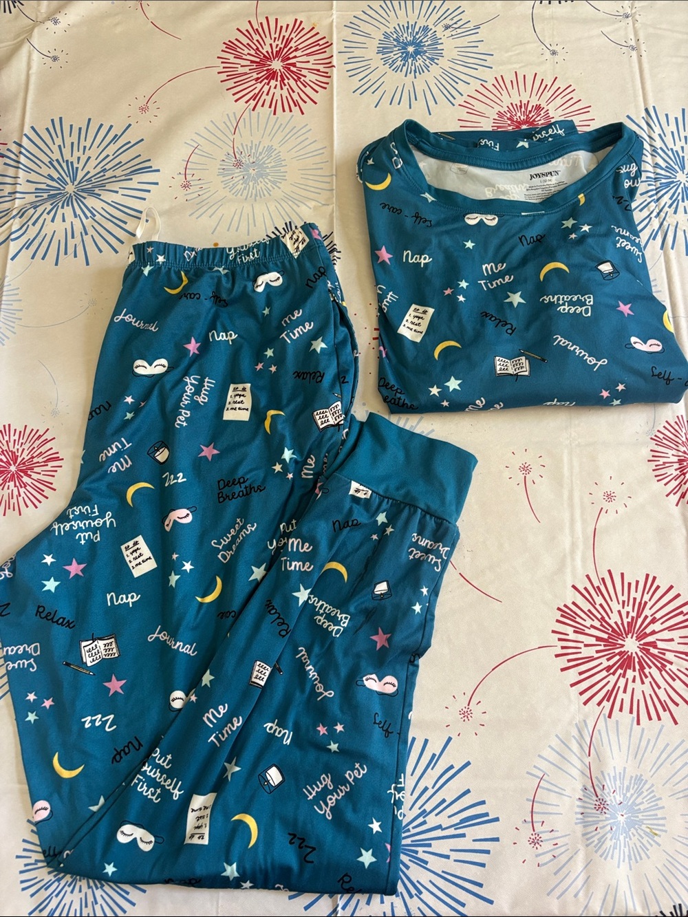 NWOT JOYSPUN PAJAMA SET
